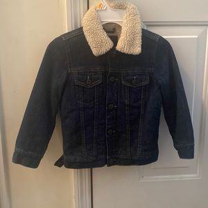 Fully lined Jean jacket (coat)
